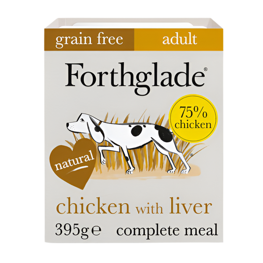 Forthglade Complete Adult Chicken with Liver Grain Free 395g