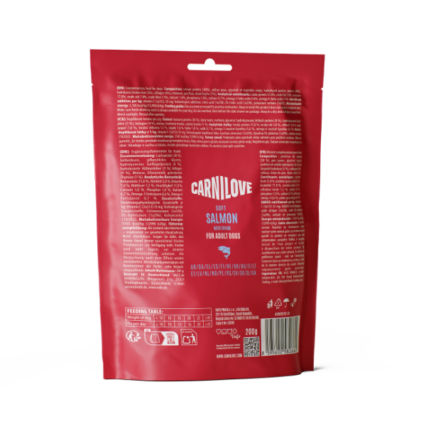 Salmon with Thyme small bite Soft Dog Treats 200g
