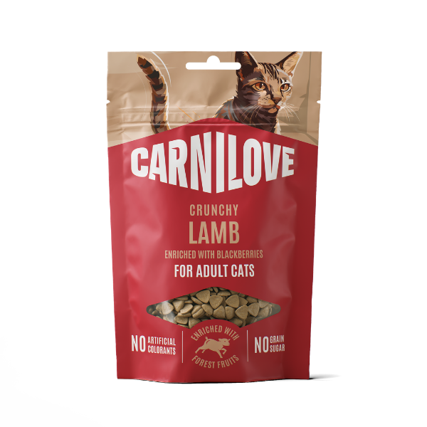 Lamb enriched with Blackberries Crunchy Cat Treat