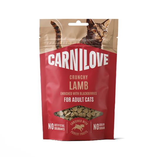 Lamb enriched with Blackberries Crunchy Cat Treat