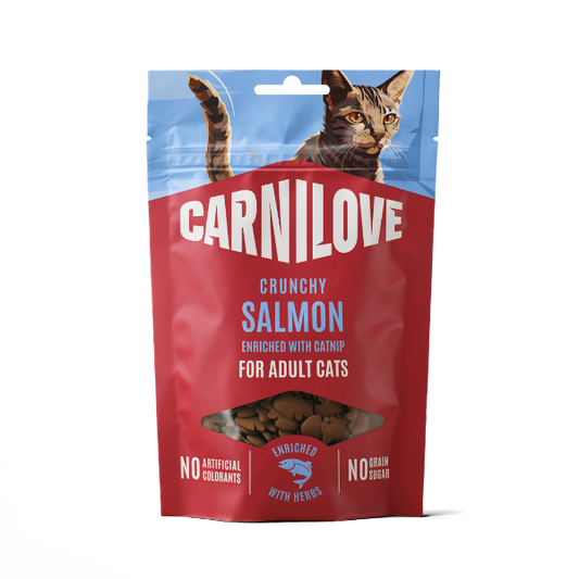 Salmon with Catnip Crunchy Treats 50g