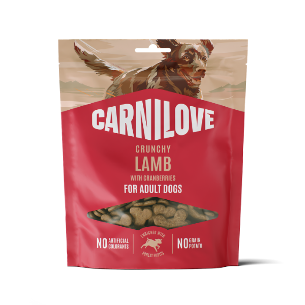 Carnilove Lamb with Cranberries Crunchy Treats 200g