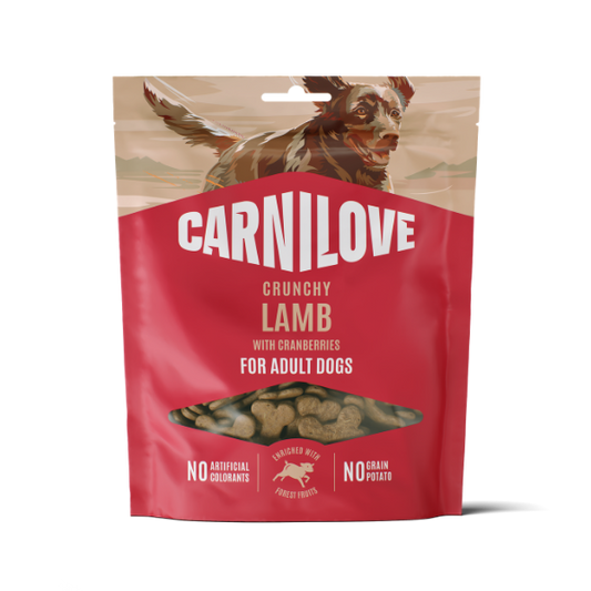 Carnilove Lamb with Cranberries Crunchy Treats 200g