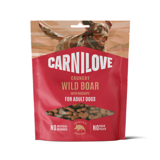 Carnilove Wild Boar with Rosehips Crunchy Treats 200g