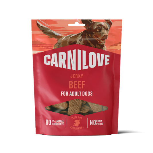 Beef Fillet Jerky Dog Treat 100g – Mono Protein