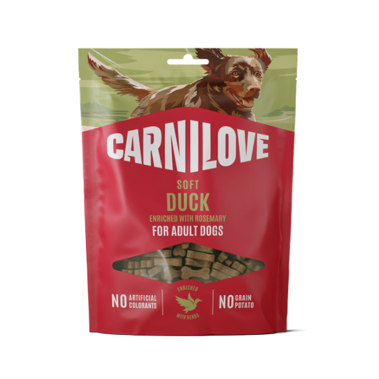 Duck enriched with Rosemary Soft Dog Treat 200g