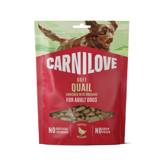 Carnilove Quail with Oregano Soft Treats 200g