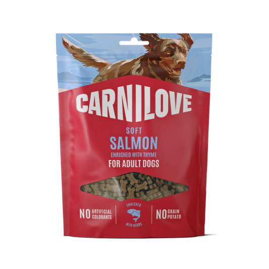 Salmon with Thyme small bite Soft Dog Treats 200g