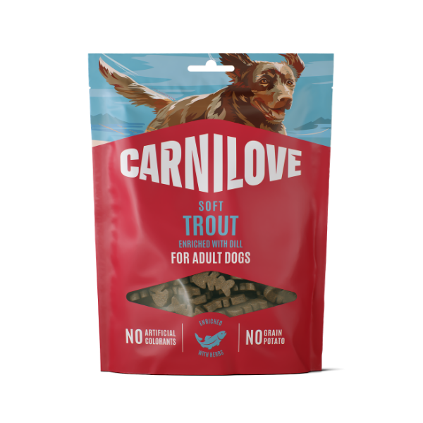 Carnilove Trout with Dill Soft Treats 200g