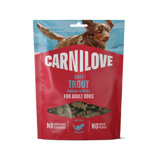 Carnilove Trout with Dill Soft Treats 200g