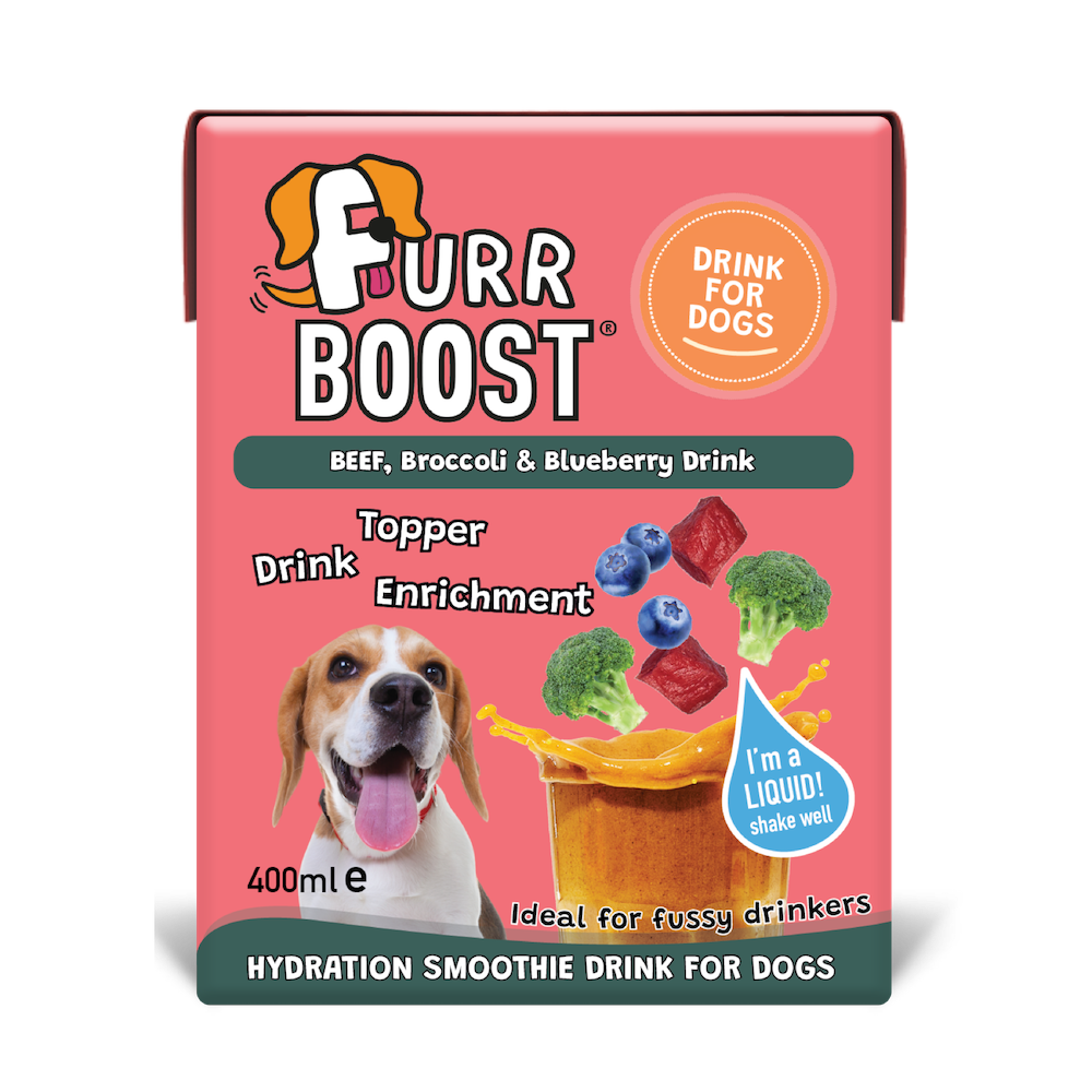 Beef Broccoli and Blueberry Dog Drink 400ml