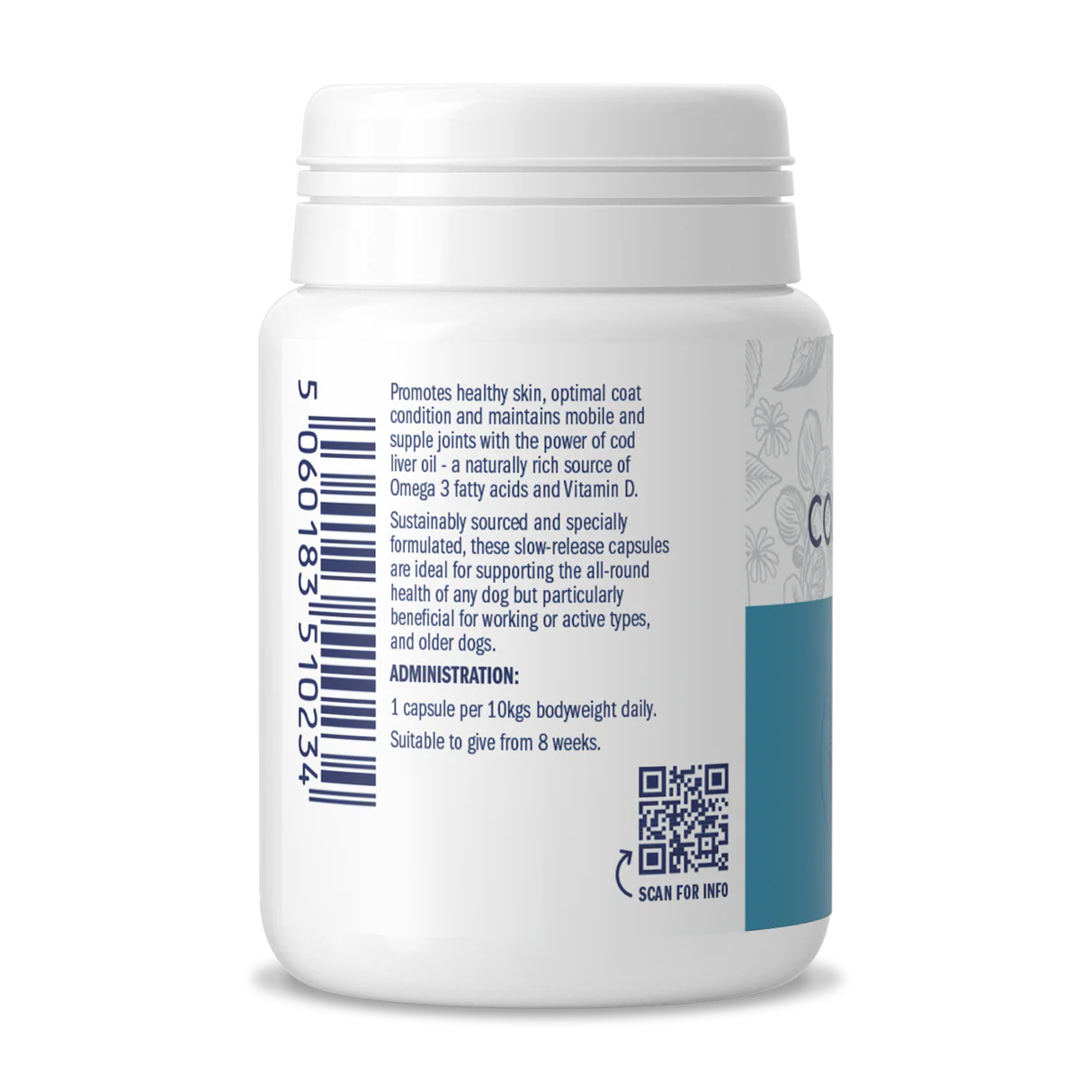 Cod Liver Oil Capsules For Dogs And Cats
