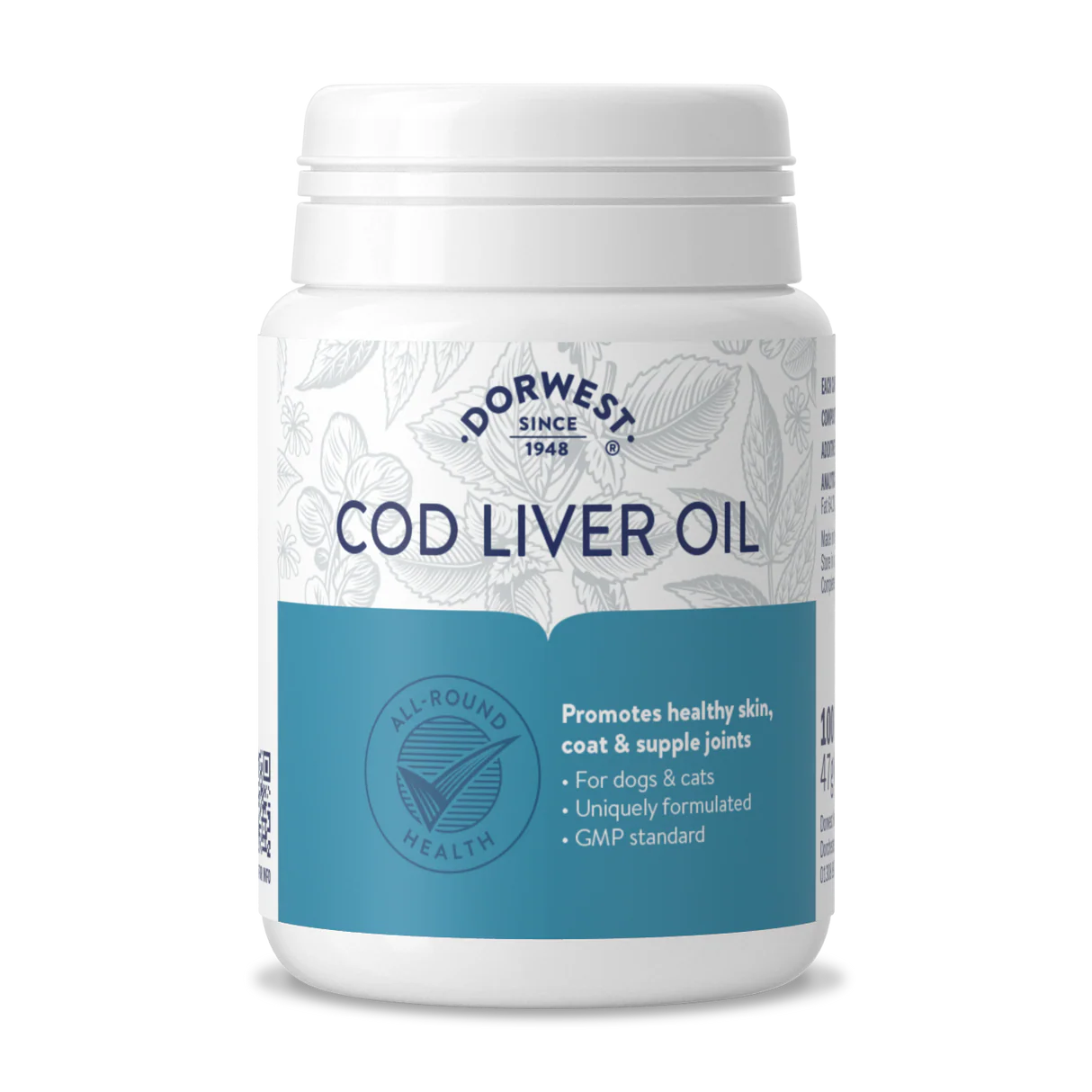 Cod Liver Oil Capsules For Dogs And Cats