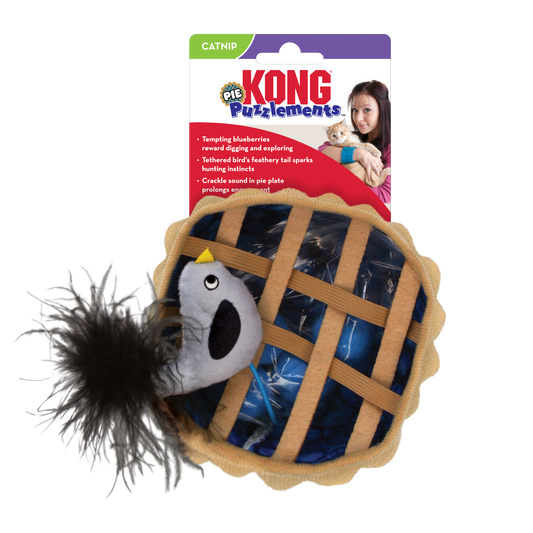 KONG Cat Puzzlements Pie