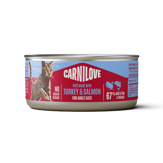 Turkey & Salmon Paté Tin