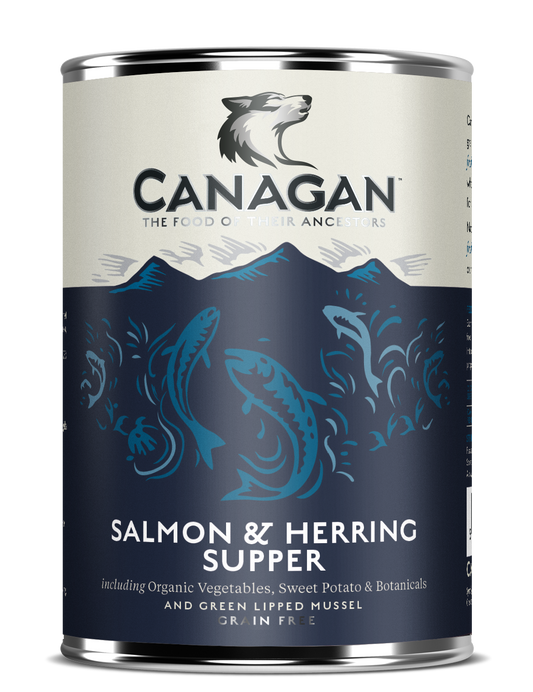 Salmon & Herring Supper For Dogs 400g