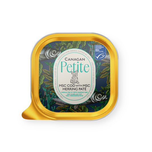 Petite MSC Cod with MSC Herring Pate 100g