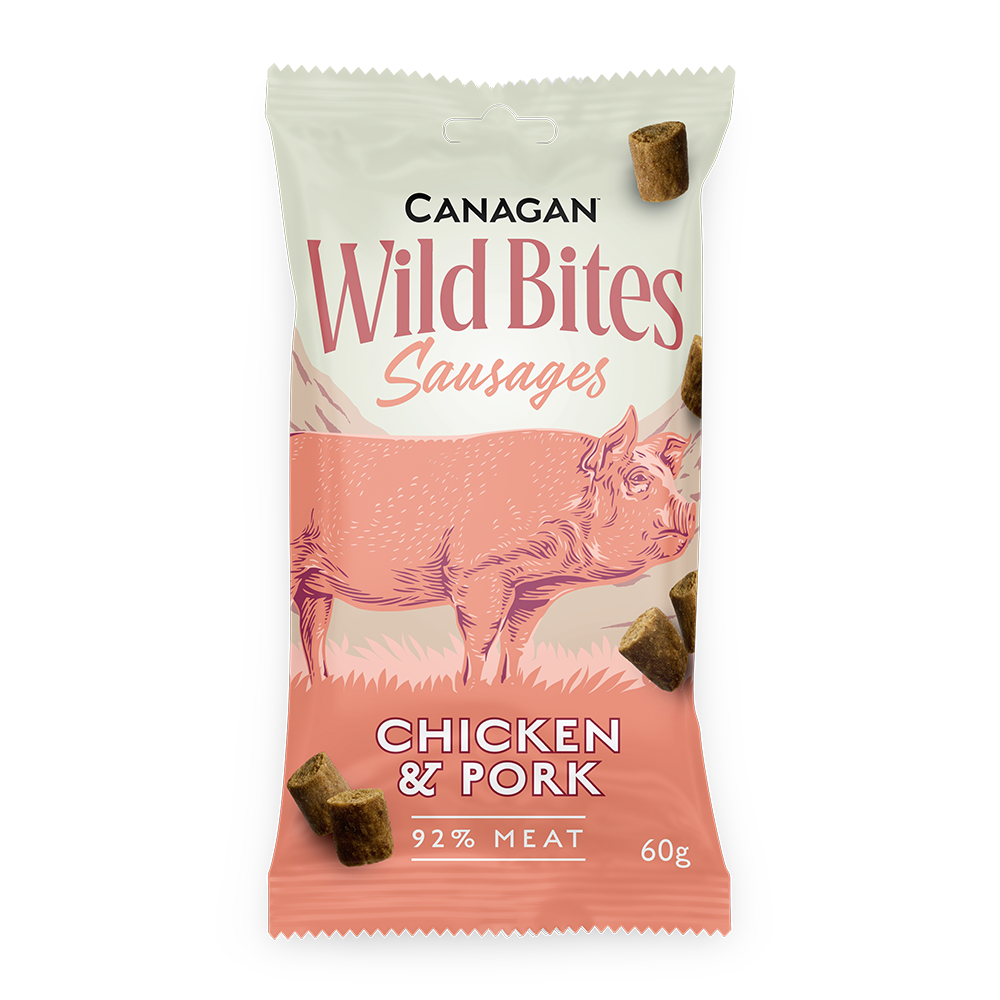 Wild Bites Chicken & Pork for Dogs 60g