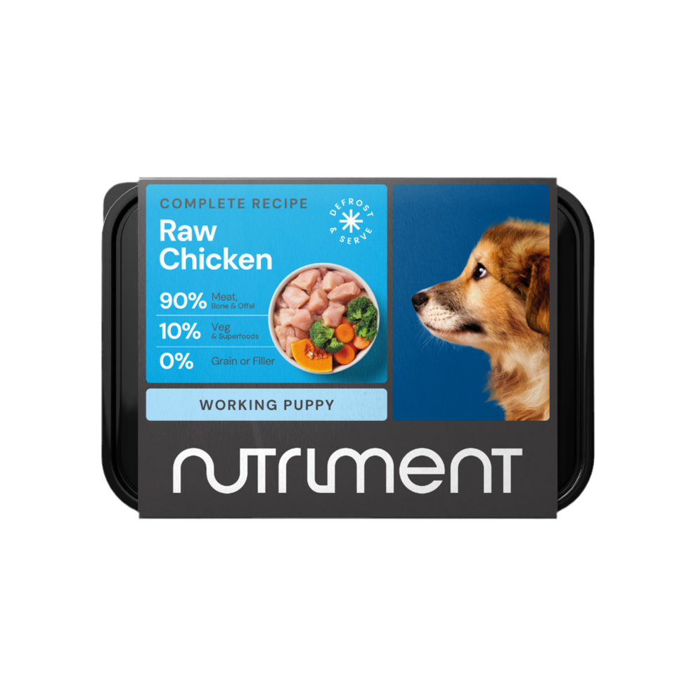 Nutriment Puppy Raw Chicken 500g
