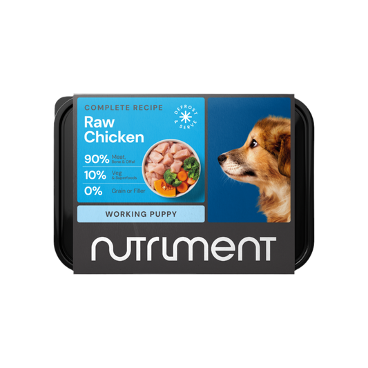 Nutriment Puppy Raw Chicken 500g