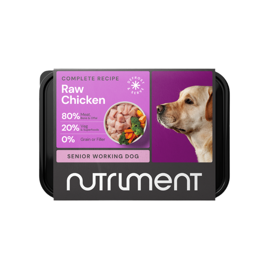Nutriment Senior Raw Chicken 500g