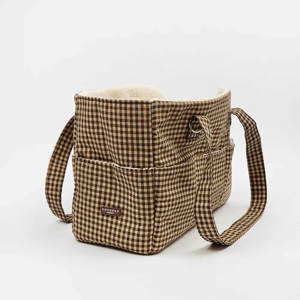 Cotswold Check Dog Carrier