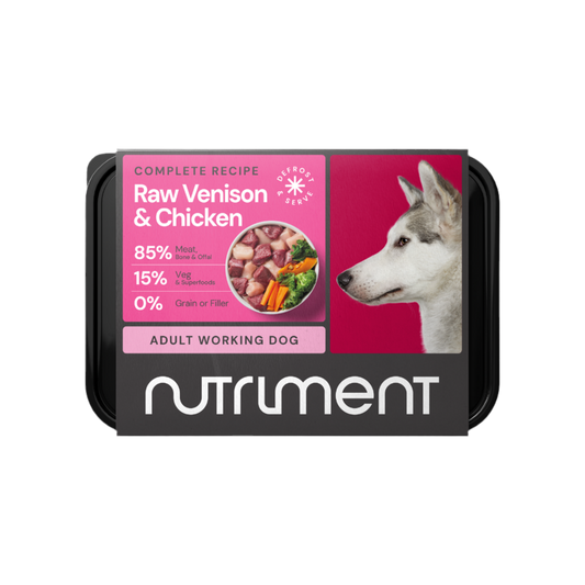 Nutriment Raw Venison & Chicken 500g
