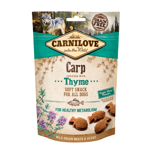Carnilove Carp with Thyme Soft Treats 200g