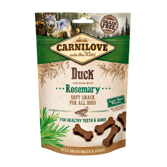 Carnilove Duck with Rosemary Soft Treats 200g