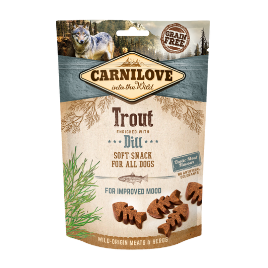 Carnilove Trout with Dill Soft Treats 200g