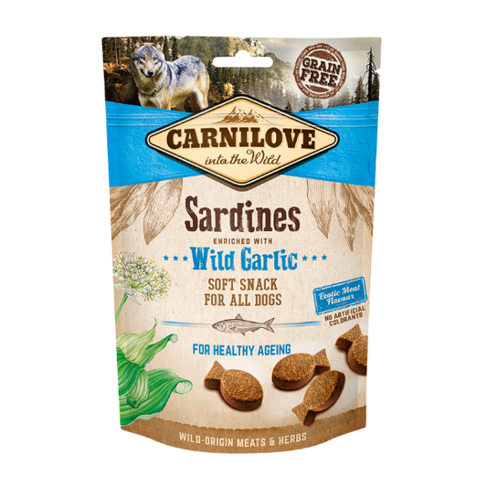 Carnilove Sardines with Wild Garlic Soft Treats 200g