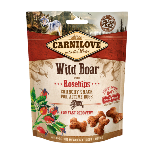 Carnilove Wild Boar with Rosehips Crunchy Treats 200g