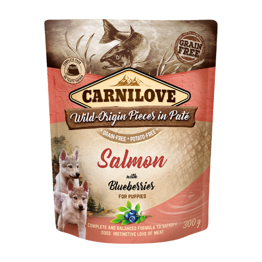 Carnilove Salmon with Blueberries Puppy 300g