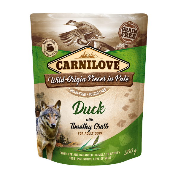 Carnilove Duck with Timothy Grass 300g
