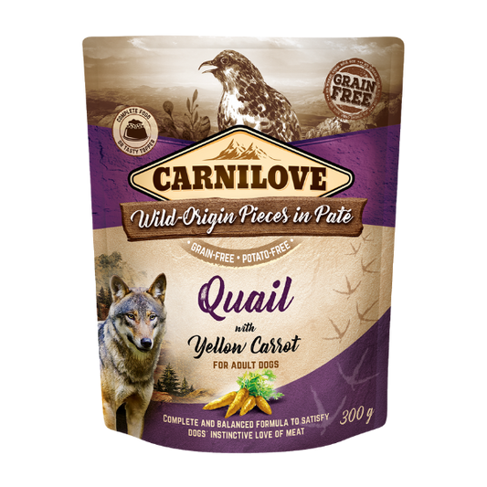 Carnilove Quail with Yellow Carrot 300g