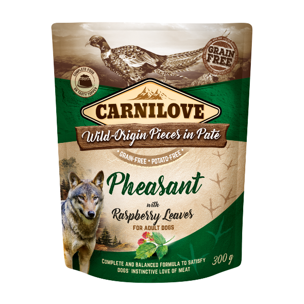 Carnilove Pheasant with Raspberry Leaves 300g