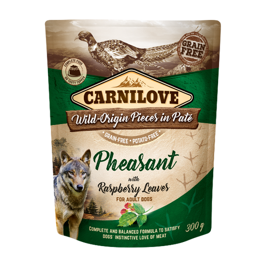 Carnilove Pheasant with Raspberry Leaves 300g