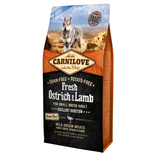 Carnilove Fresh Ostrich & Lamb Small Breed
