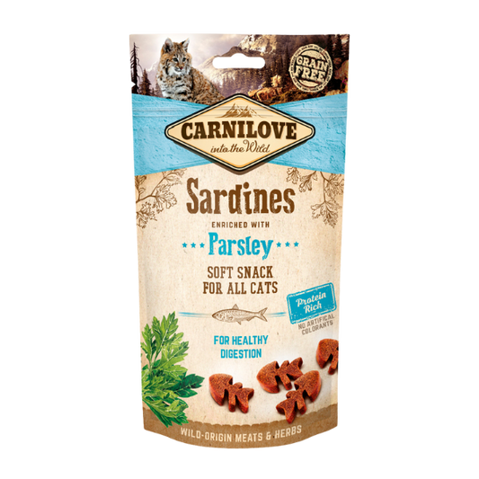 Carnilove Sardine with Parsley Soft Treats 50g