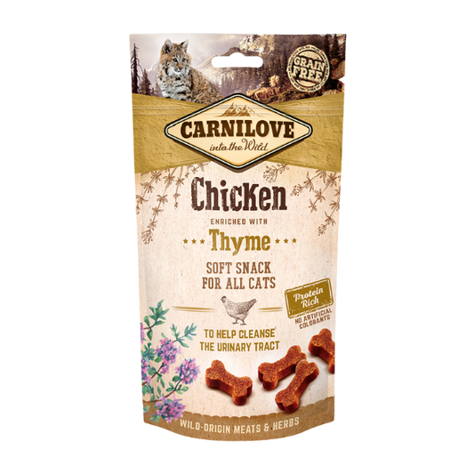 Carnilove Chicken with Thyme Soft Treats 50g