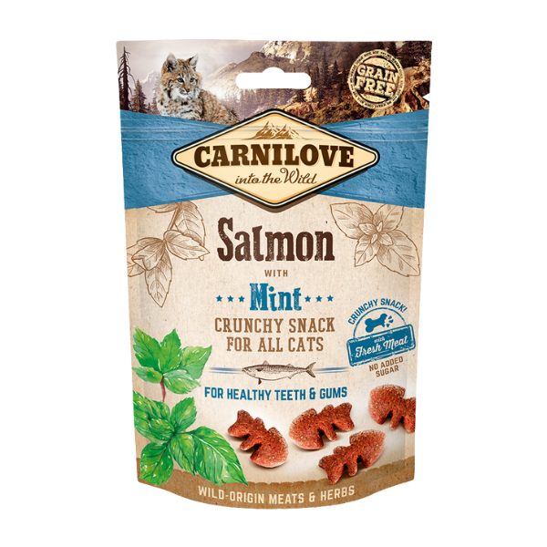 Carnilove Salmon with Mint Crunchy Treats 50g