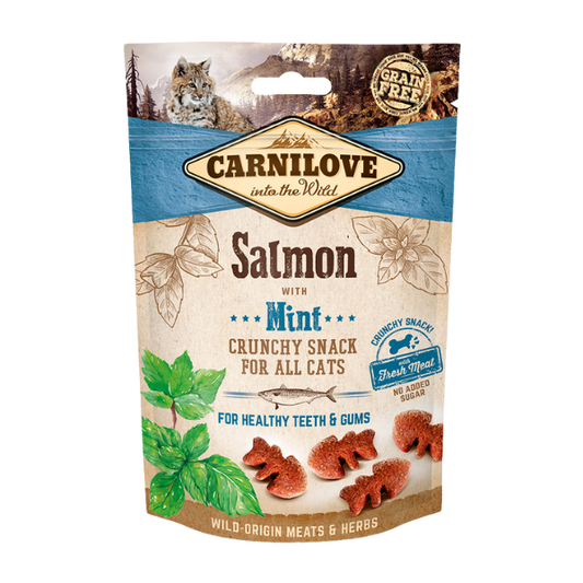 Carnilove Salmon with Mint Crunchy Treats 50g