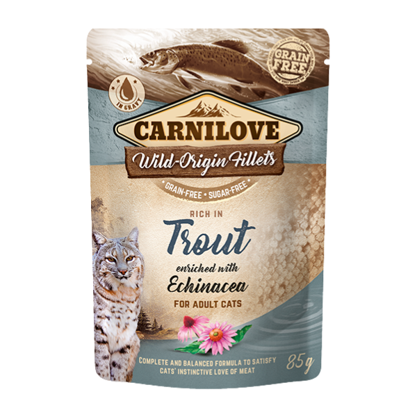 Carnilove Trout with Echinacea Adult 85g