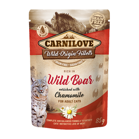 Carnilove Wild Boar with Chamomile Adult 85g