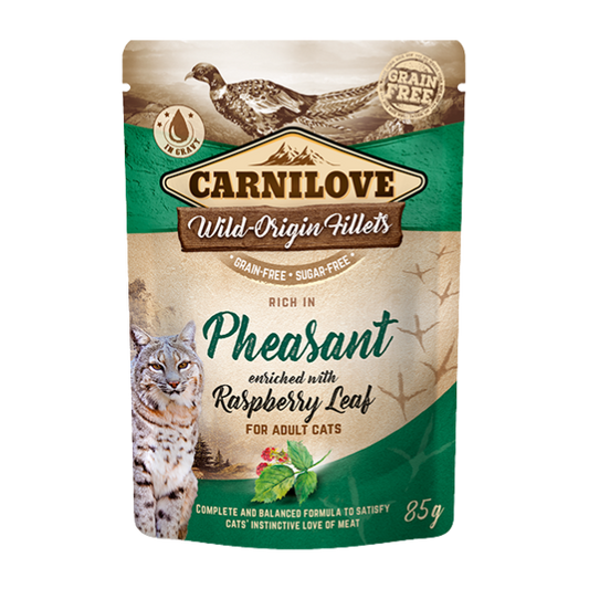 Carnilove Pheasant with Raspberry Leaves Adult 85g