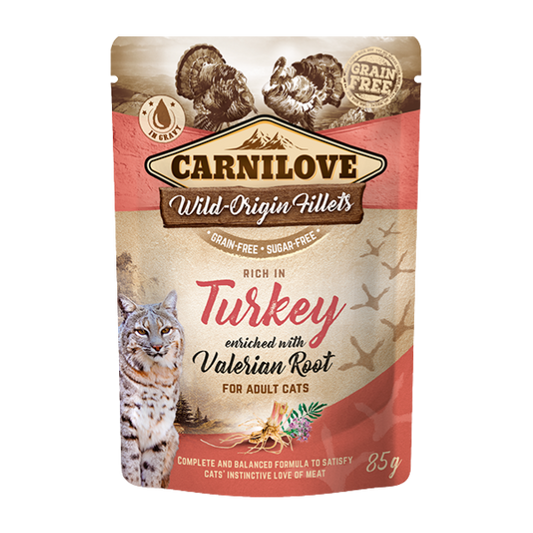Carnilove Turkey with Valerian Adult 85g