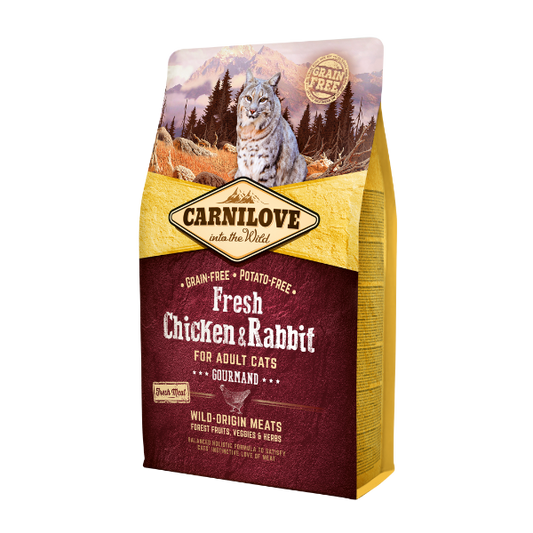 Carnilove Fresh Chicken & Rabbit Adult Cat