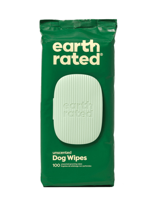 Earth Rated Pet Grooming Wipes 100pk Unscented