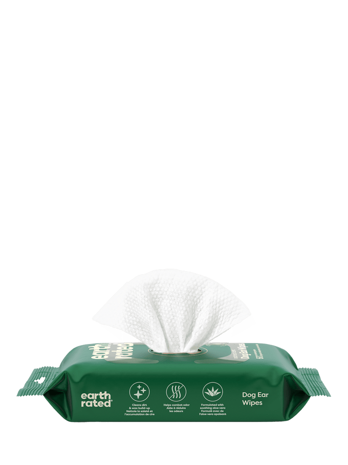 Earth Rated Ear Wipes 60pk