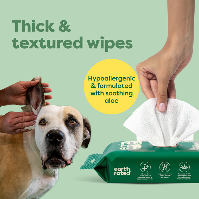 Earth Rated Ear Wipes 60pk